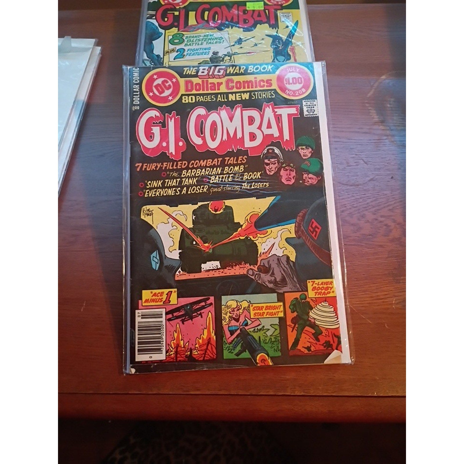 G.I. Combat Lot Of 15 #195-282 Haunted Tank 1976 DC Comics Low To Mid Grade