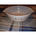Anchor Hocking Fire King 1 Qt. Casserole Dish Candle Glow Design 436 USA