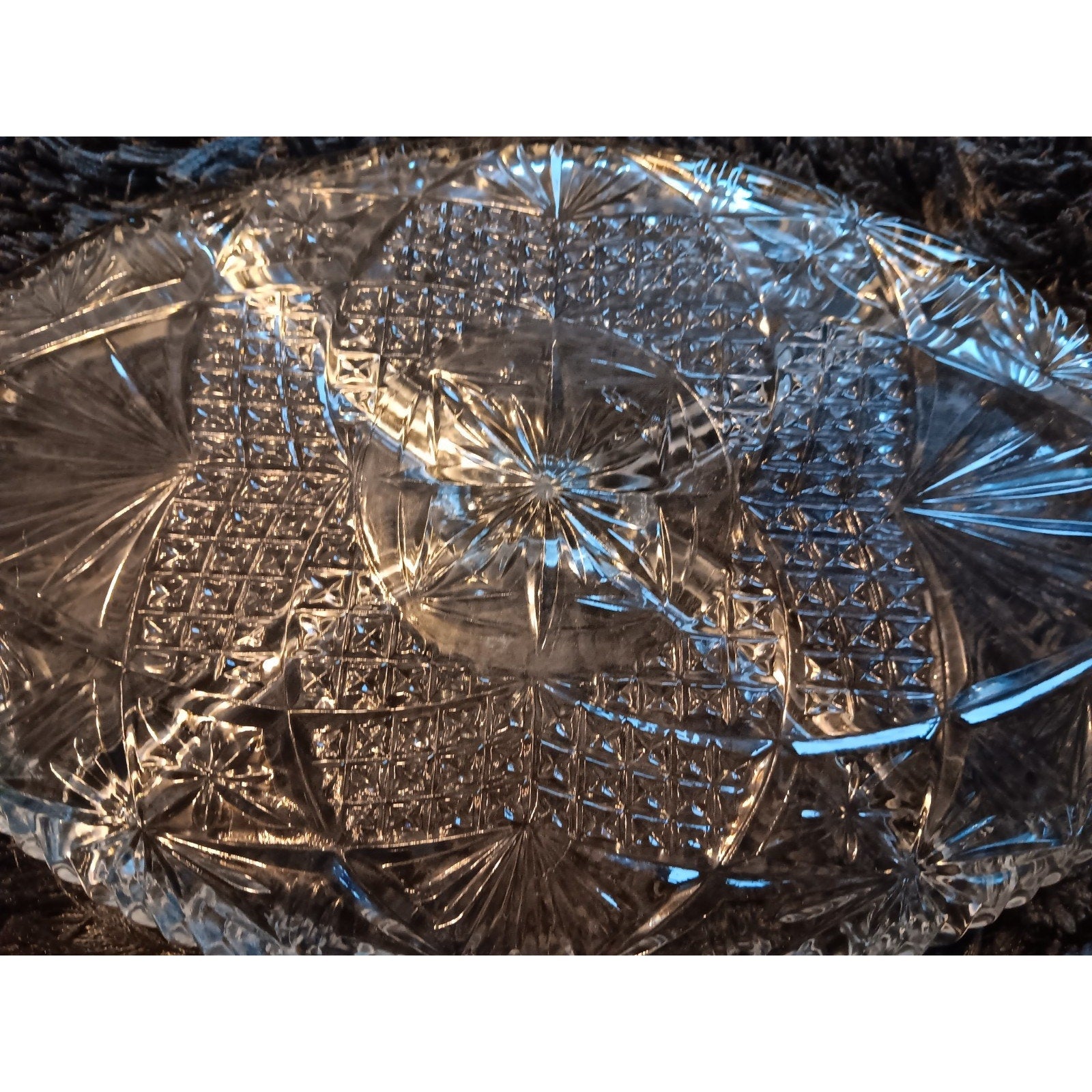 Libbey Glass Clarion 11" Oval Server 2006-2009 Very Nice High Quality