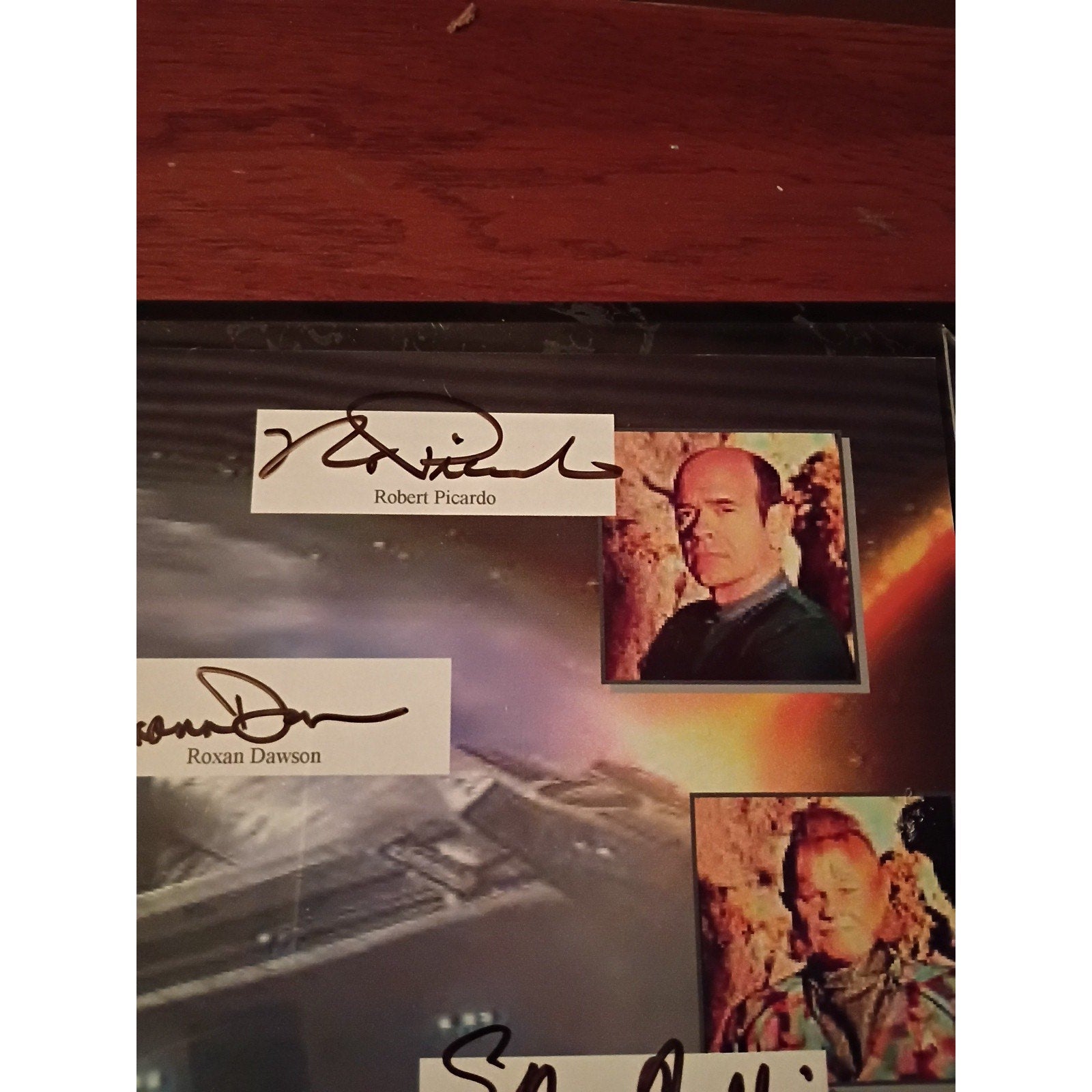 Signed Star Trek Voyager Love Trek Y2K Rare Comic Convention 6 Sigs #57/100 Nice