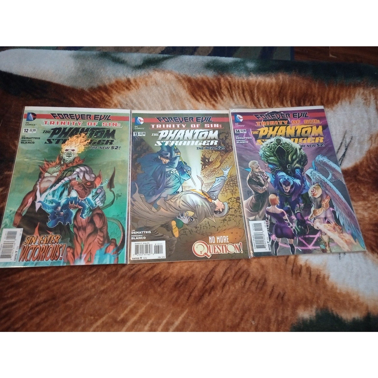 The Phantom Stranger New 52 #0-3, 9-15 DC Comics VF To NM Lot Of 11