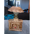 Vintage Fireplace Oil Lamp Figure, Japan Great Condition Rare