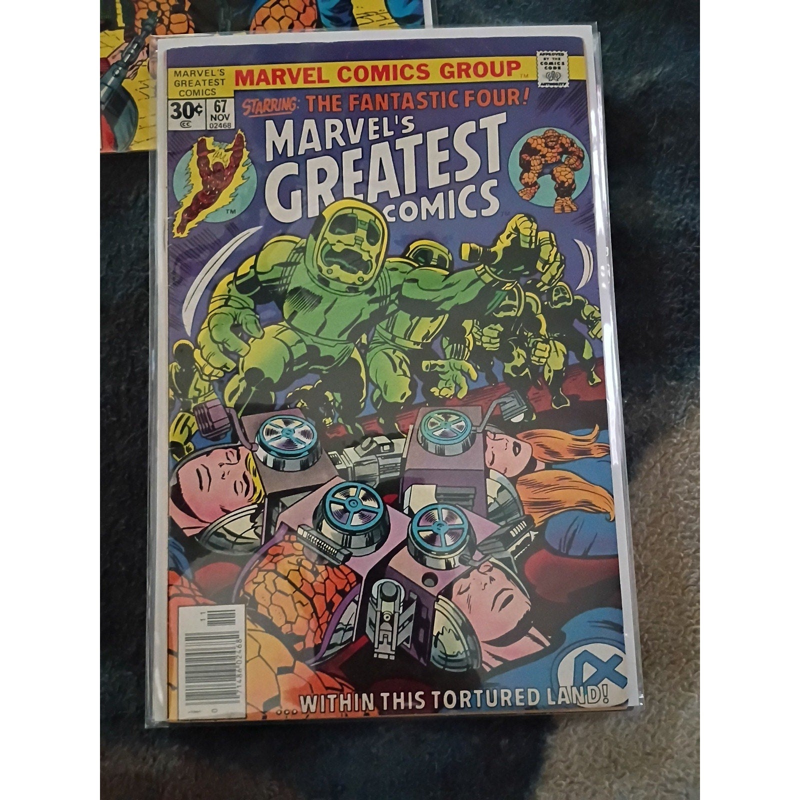 Marvel’s Greatest Comics Lot Of 7 Gd To FN Avg Fantastic Four #23-80