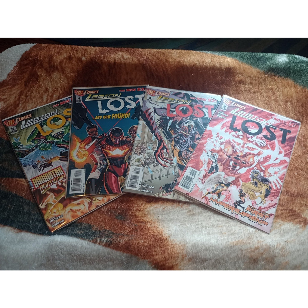 Legion Lost 2 3 4 5 DC Comics New 52 Lot Of 4 VF To NM Condition
