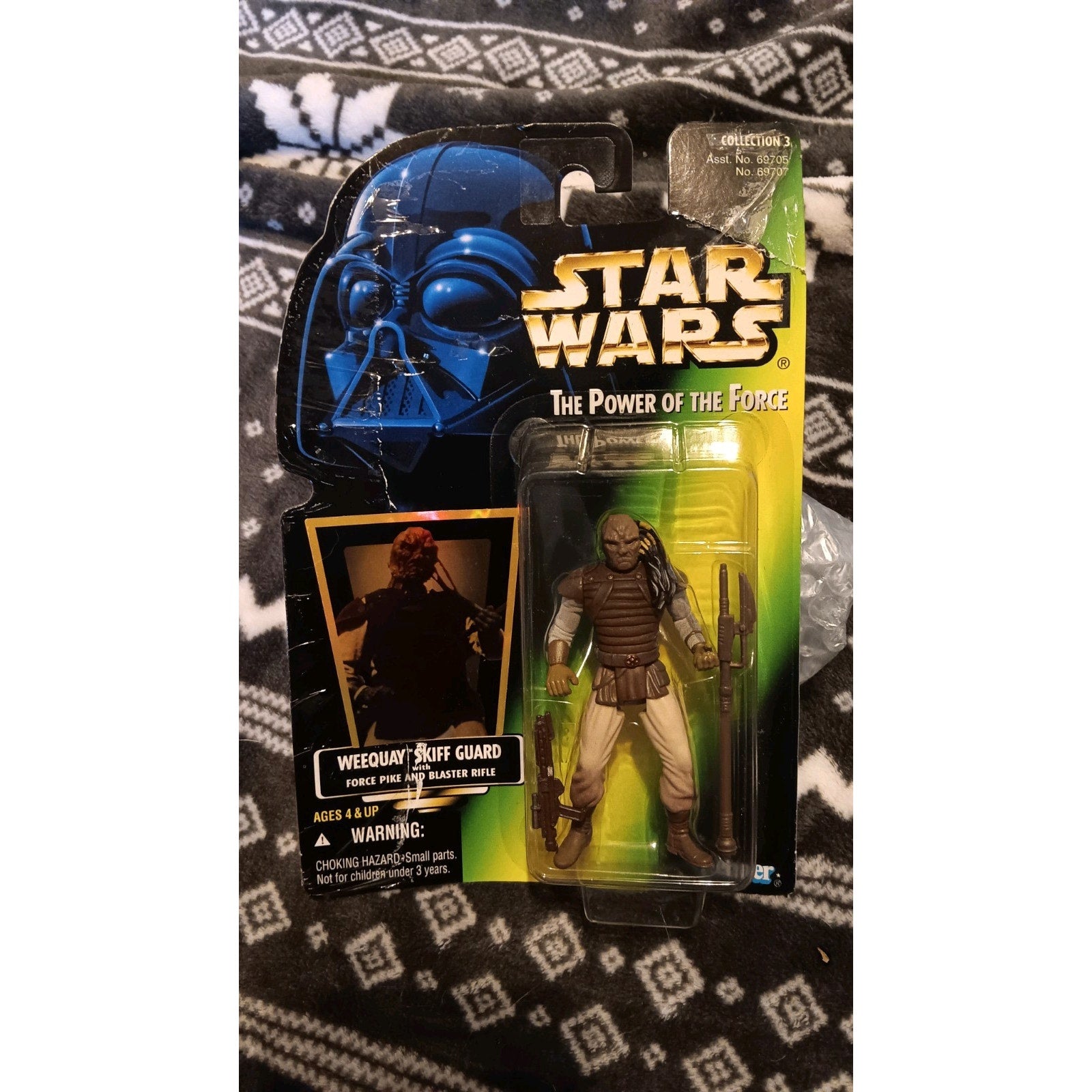Star Wars Power of the Force Weequay Skiff Guard Kenner 1996 Still Sealed Nib