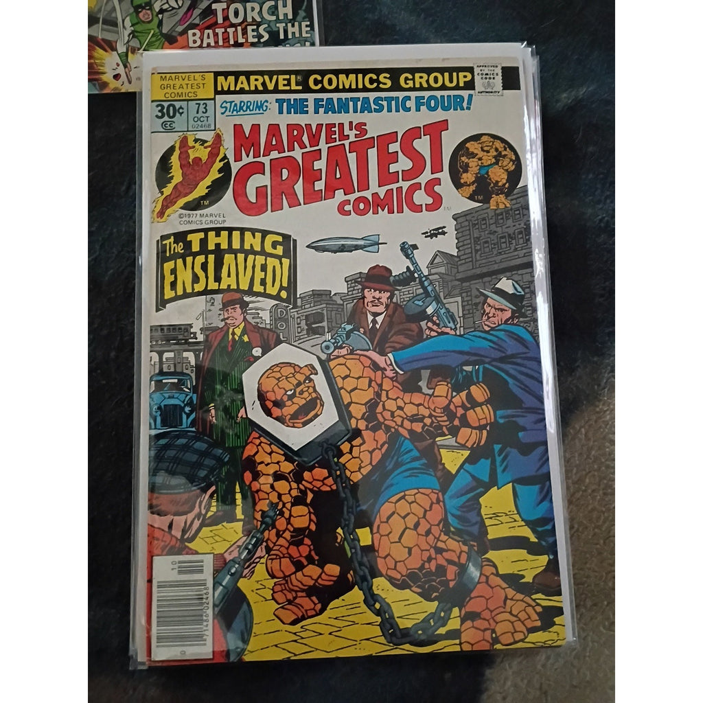 Marvel’s Greatest Comics Lot Of 7 Gd To FN Avg Fantastic Four #23-80