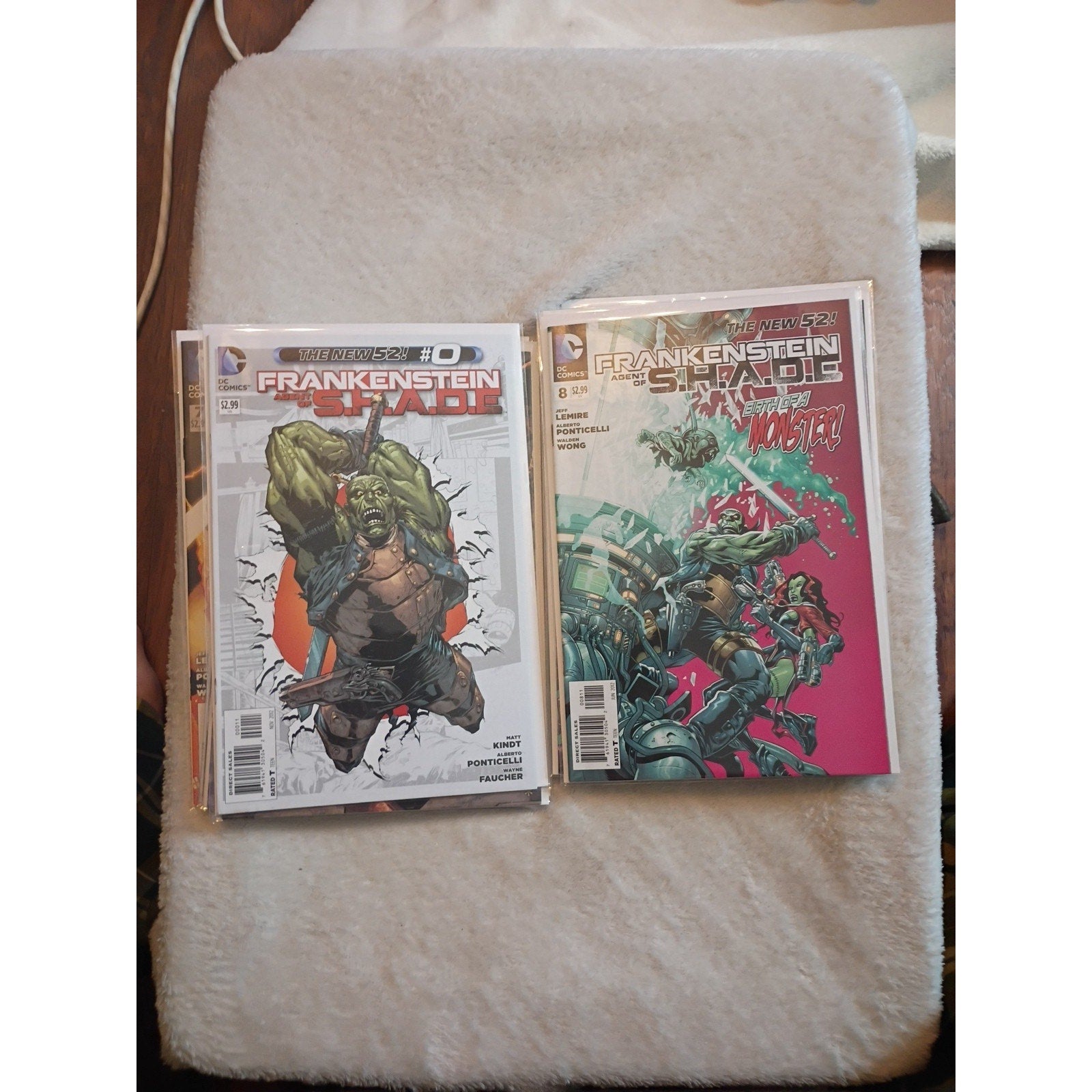 FRANKENSTEIN AGENT OF SHADE #0-16 DC COMIC SET COMPLETE 2011 VF/NM High Grade