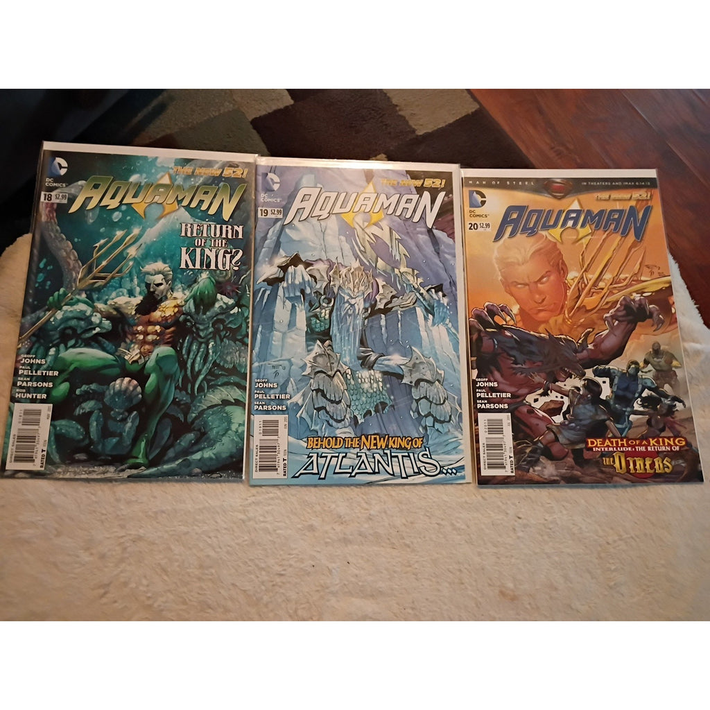 Aquaman #0-12,15-25 23.1 23.2+ Annual 1 New 52 Lot Of 25 2011 DC Comics VF/Nm