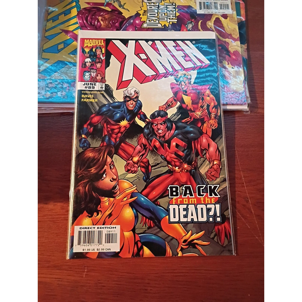 Lot of 13 X-Men comics #1-102 VF To NM Magneto Longshot Rogue Gambit Wolverine