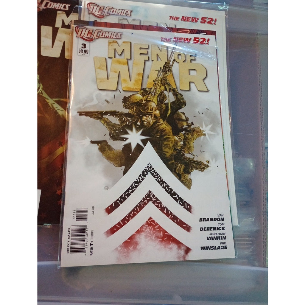 MEN OF WAR #1,2,3,4,5,6; DC NEW 52; All NM GREAT BOOKS Full Run Lot Of 6
