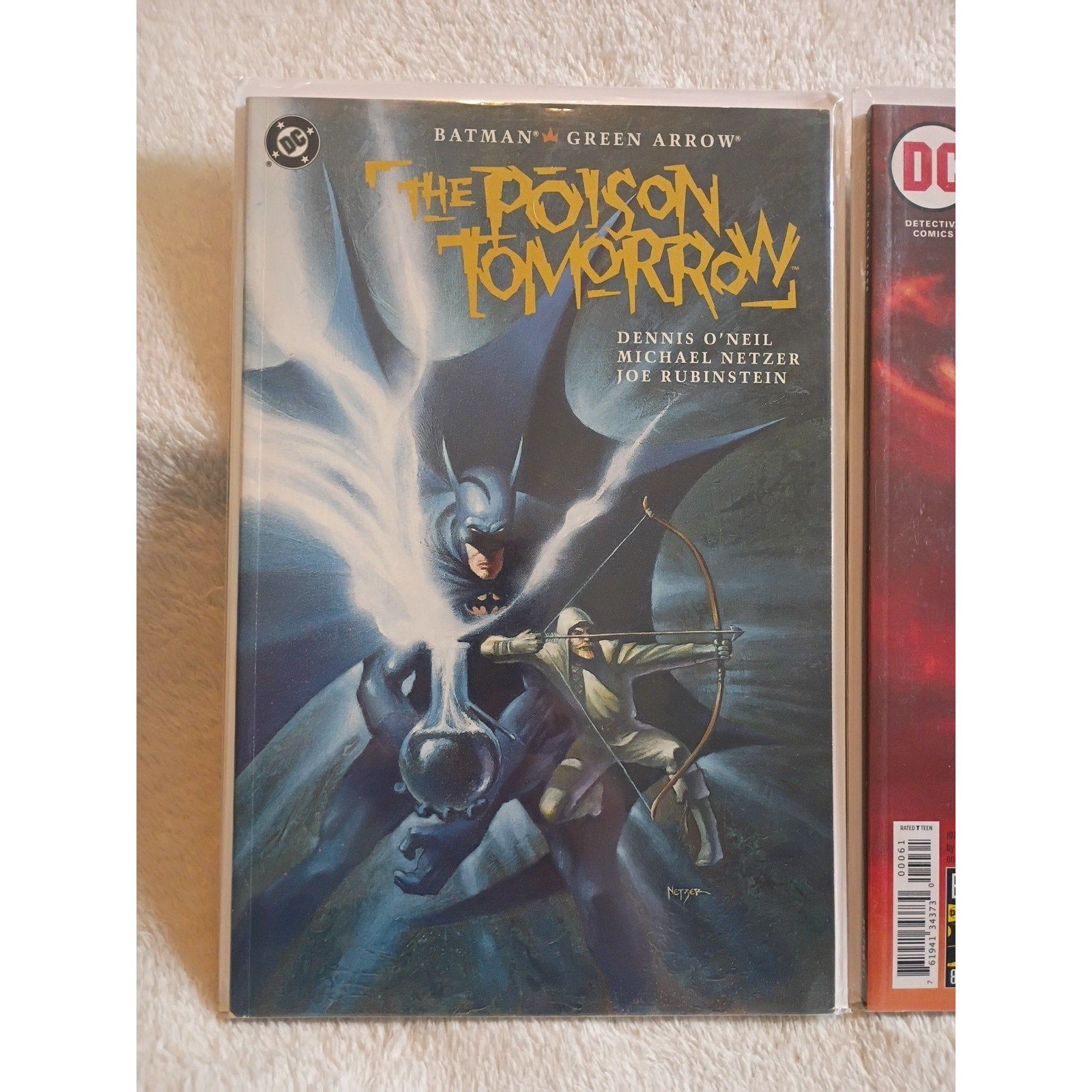2 Batman Books DETECTIVE COMICS #1000 1970s VARIANT 1, The Poison Tomorrow NM