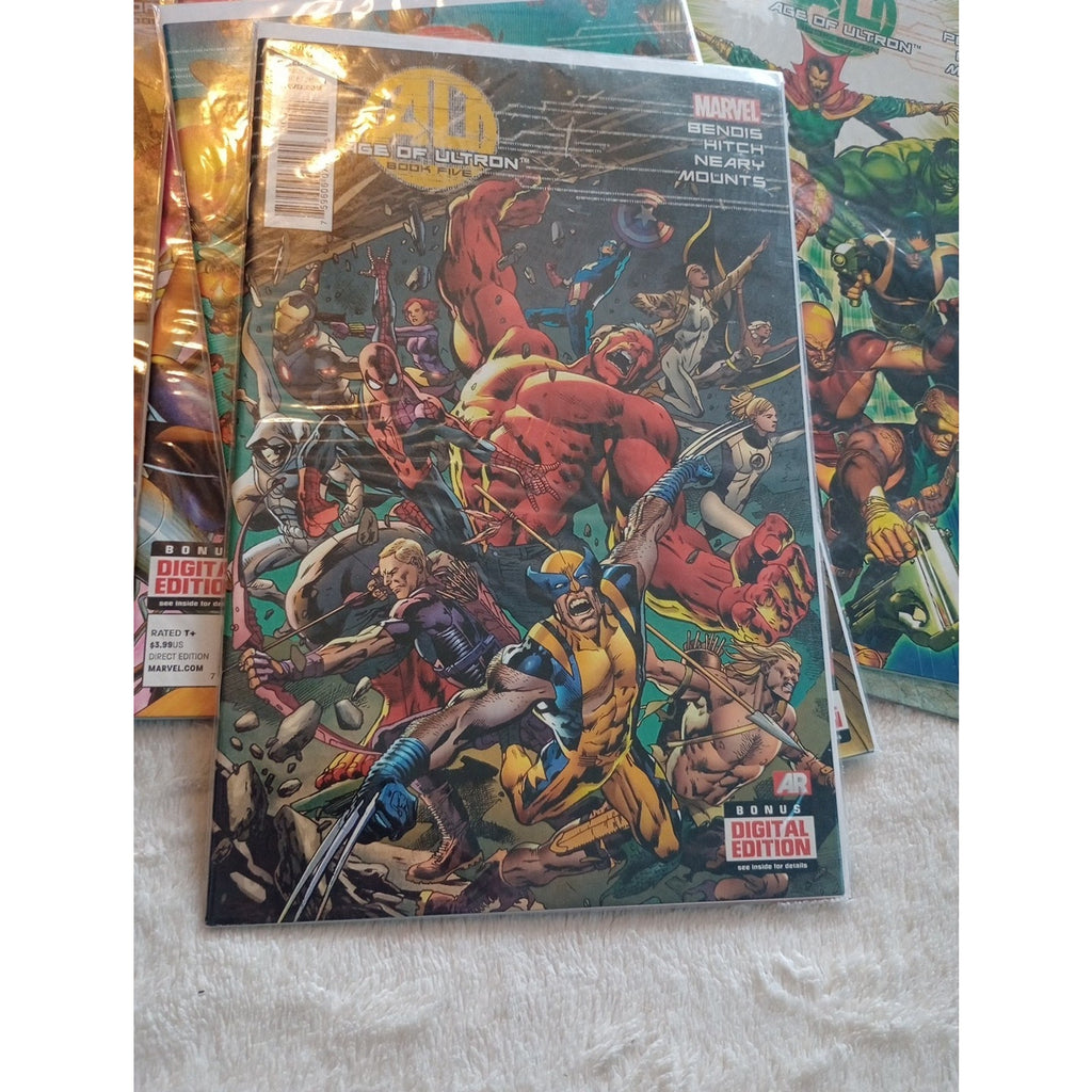 Age of Ultron #1-10 + A.1 Marvel 2013 Complete Set Vf To NM Avengers Comics