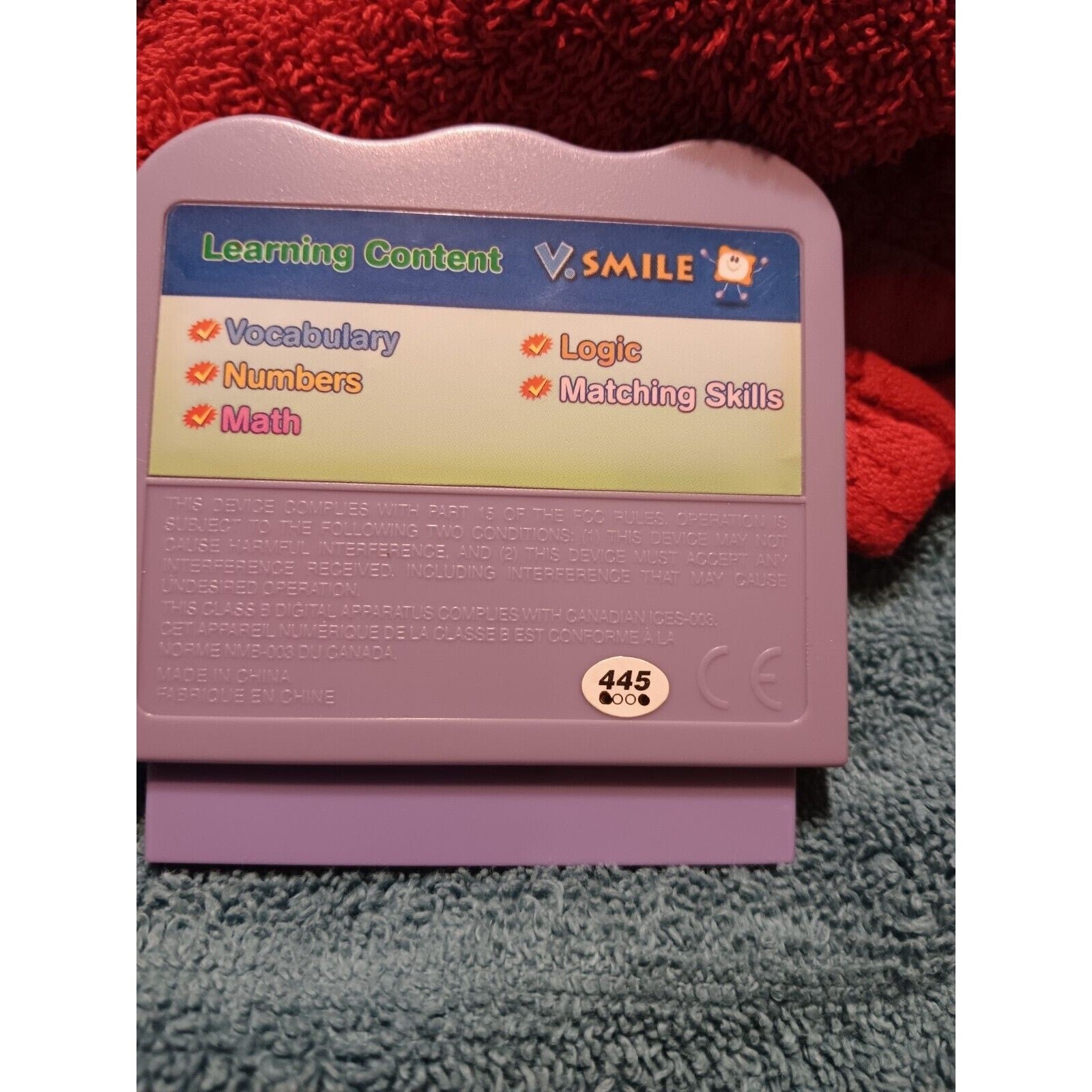 Scooby-Doo VTech V.Smile Funland Frenzy Cartridge