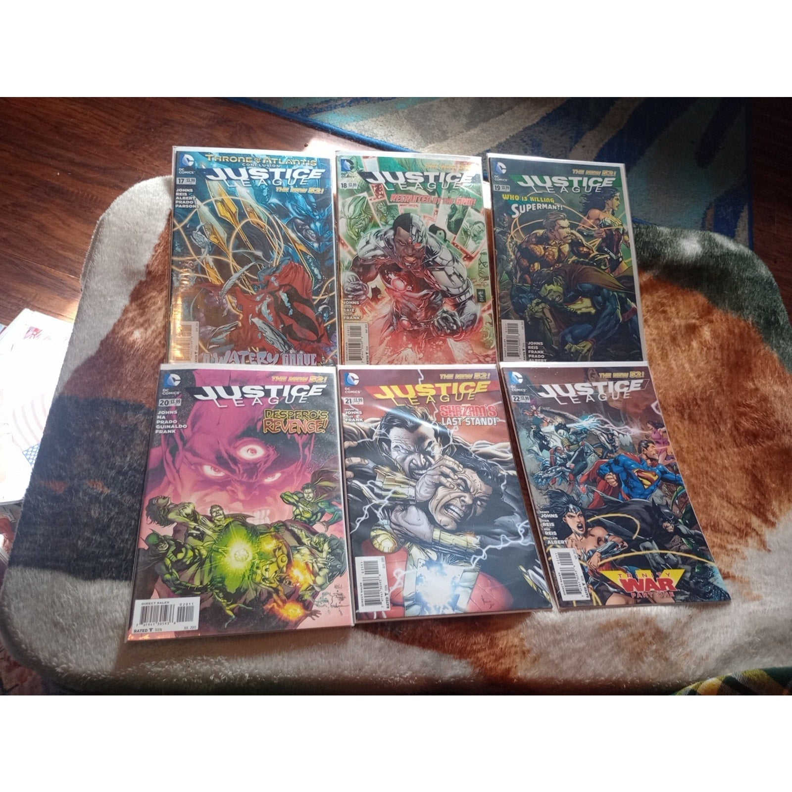 Justice League New 52 #0-26+Combo Pack 1+23.1-23.2,23.4 VF To NM-DC Comics 31 Is
