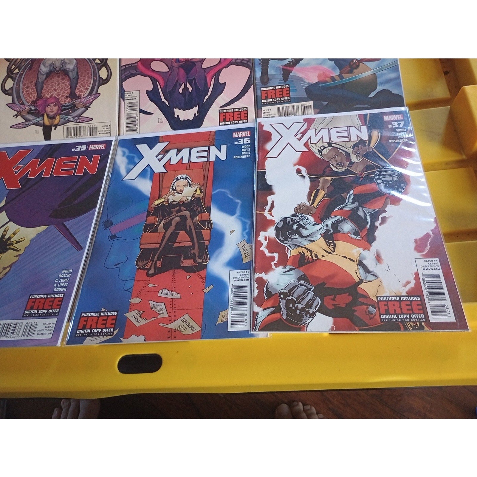 X-Men #20-41 Marvel Comic Book Lot Of 22 VF To NM