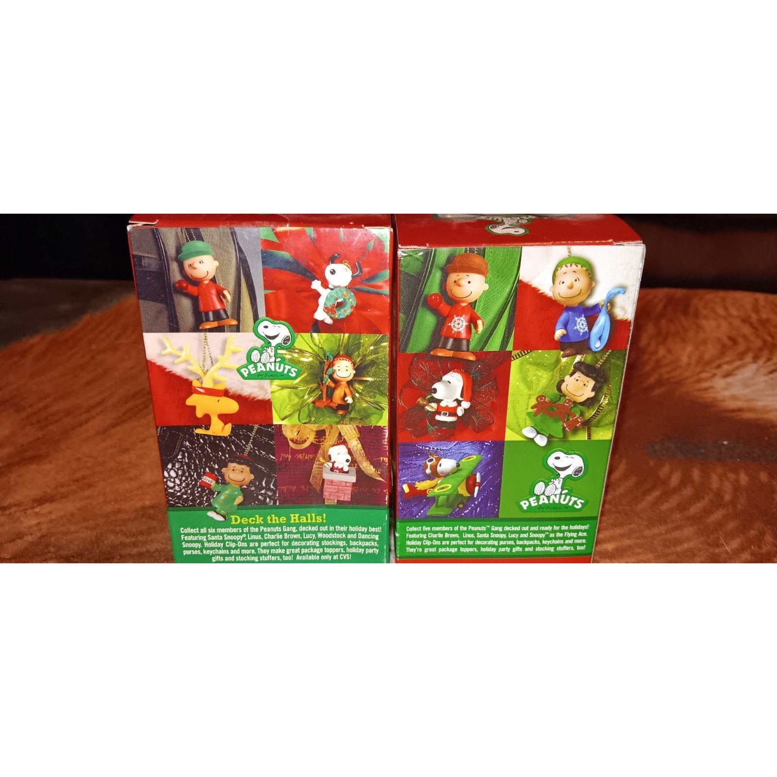 Lot VTG Peanuts SNOOPY Santa SALVATION ARMY BELL RINGER & Santa In Chimney