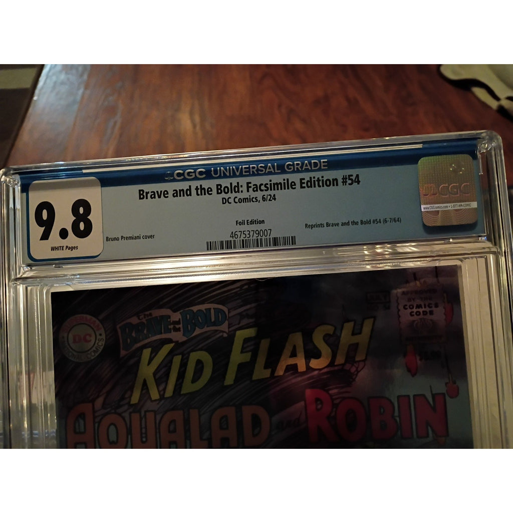 Brave and the Bold #54 FASCIMILE 1960 DC Comics CGC 9.8 1st app Teen Titans DC