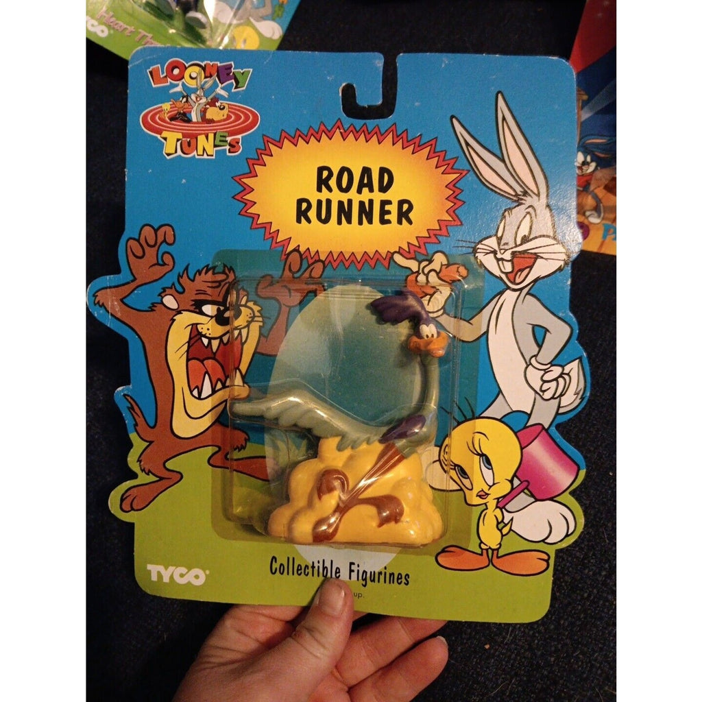 Lot 1994 TYCO Warner Bros Looney Tunes Road Runner Collectible Figurine