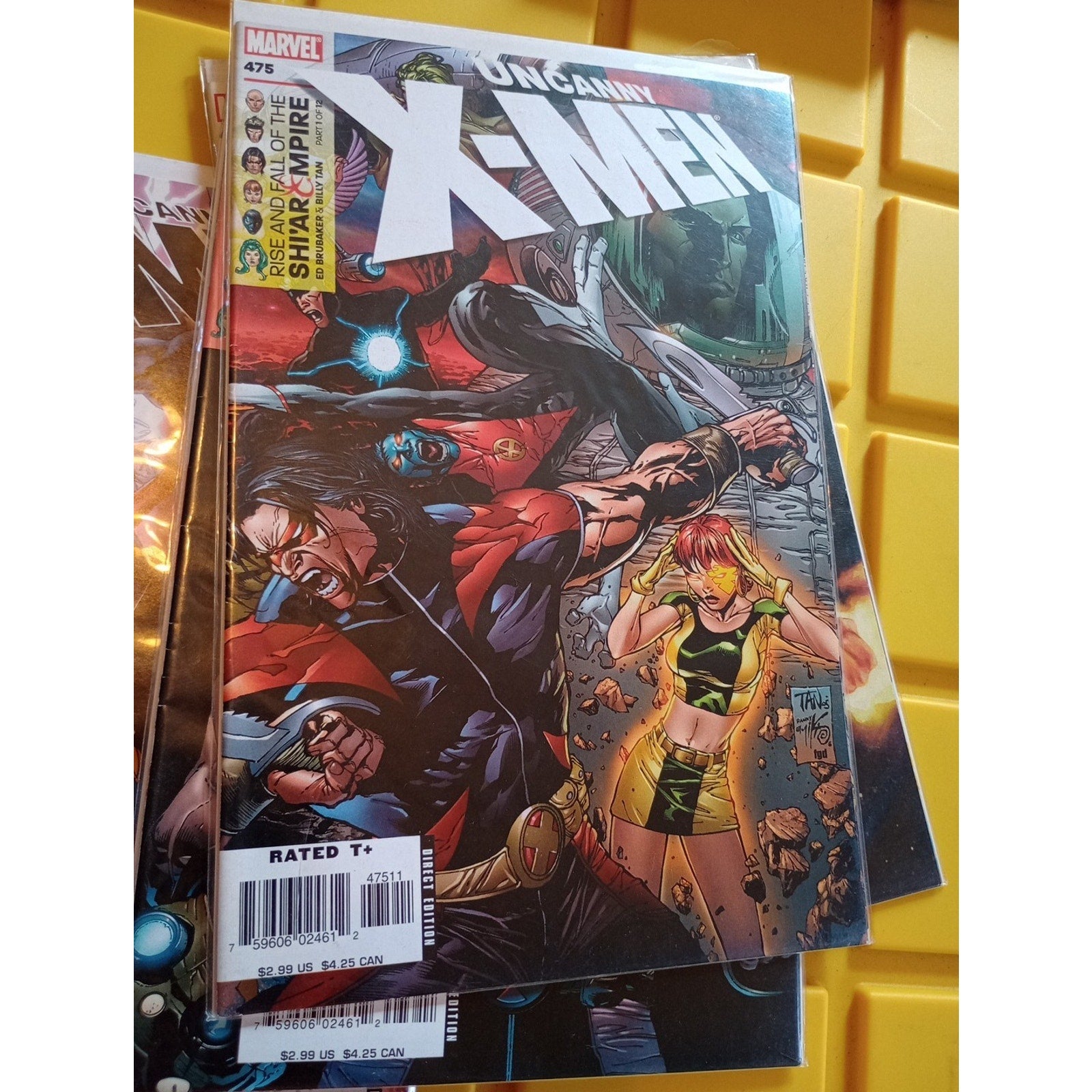 Uncanny X-men 475,476,477, 500 Lot Of 4 2006 Marvel comic lot FN To Vf