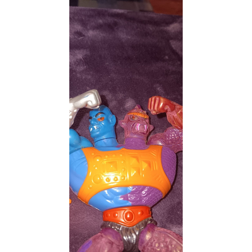 Two Bad Flat Back 100% Complete He-Man Masters of the Universe MOTU 1984 Vintage