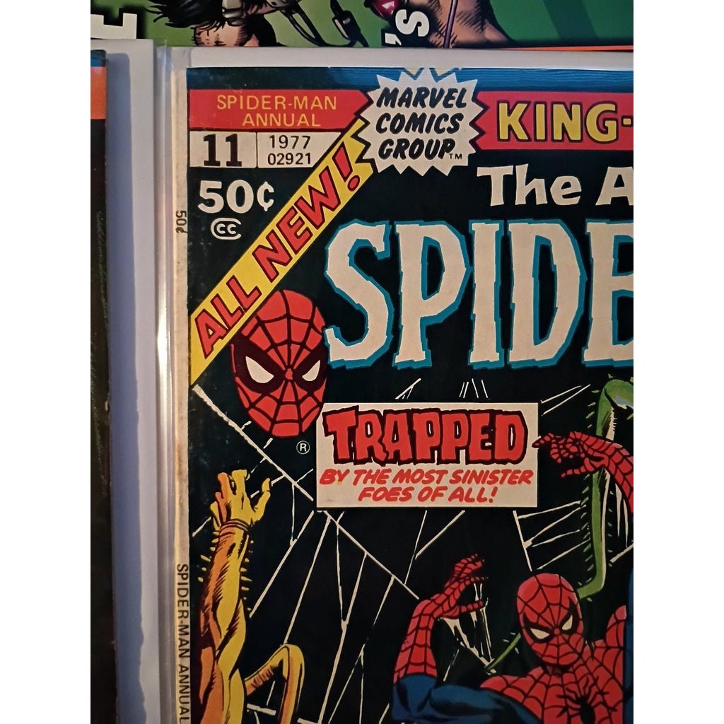 Spider-Man Lot Of 2 What If Spider-Man (1977) #19 Amazing Spider-Man Annual 11