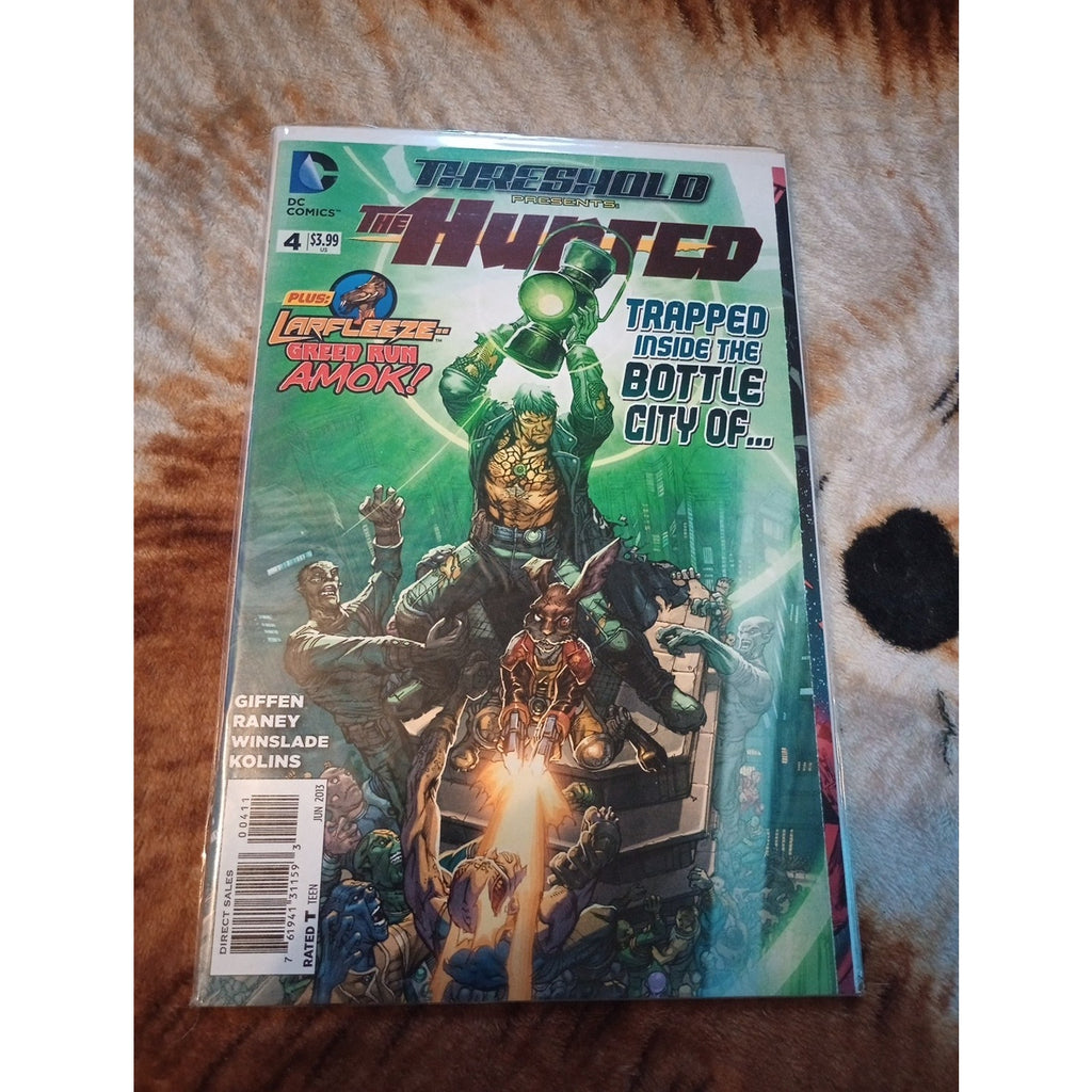 DC Comics Threshold The Hunted #1-5 With Green Lantern & Larfleeze 2013 VF To NM