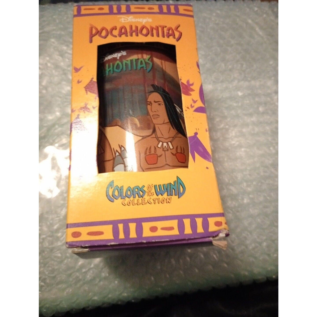 Disney Pocahontas Powhatan & Kocoum Colors of the Wind Burger King Cup B1