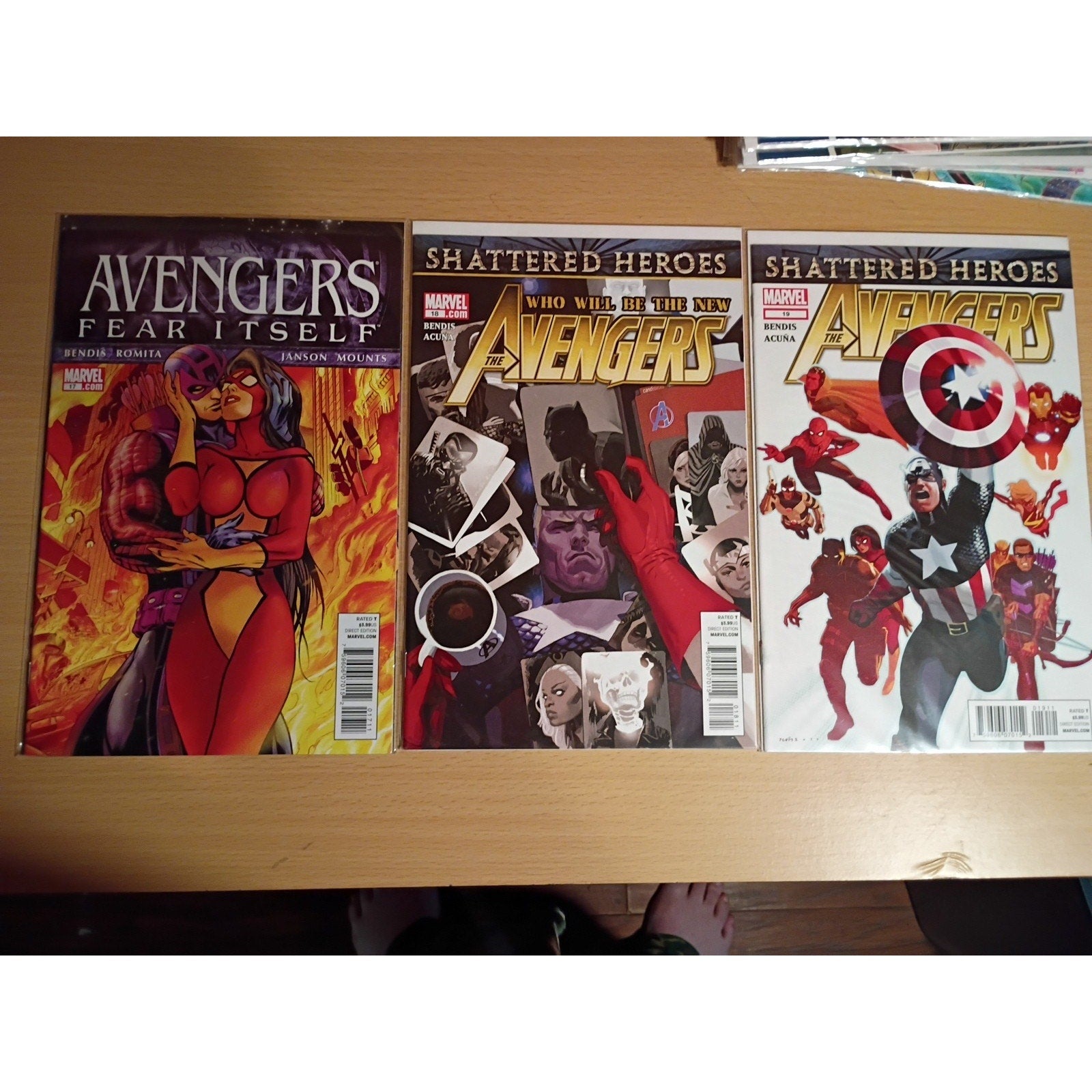 Avengers #17-34 Vol. 4 2011 Marvel Comics Lot Of 19 Full Run Comic Book VF To NM