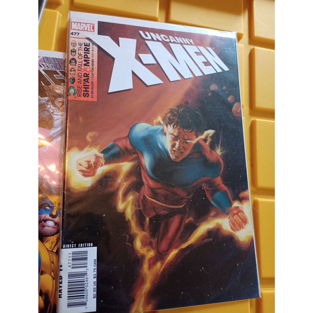 Uncanny X-men 475,476,477, 500 Lot Of 4 2006 Marvel comic lot FN To Vf