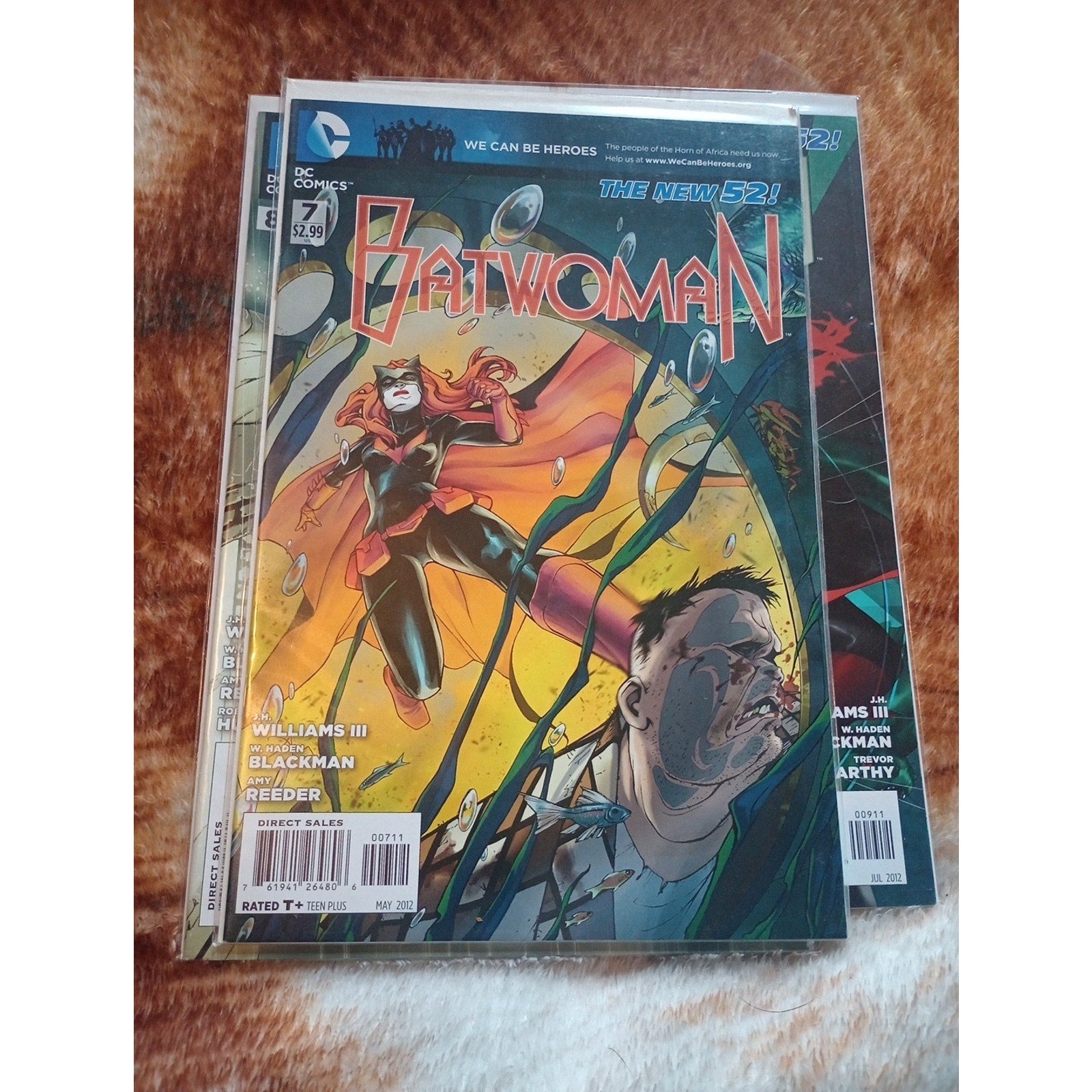 BATWOMAN #1-9 The New 52 DC Comics 2011 NM  VF To NM Full Run Lot Of 9
