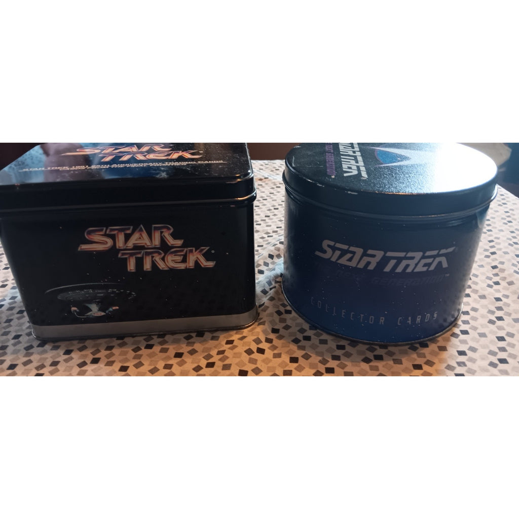 Star Trek The Next Generation Factory Set Lot 1991 1992 Sealed Tin Impel Skybox