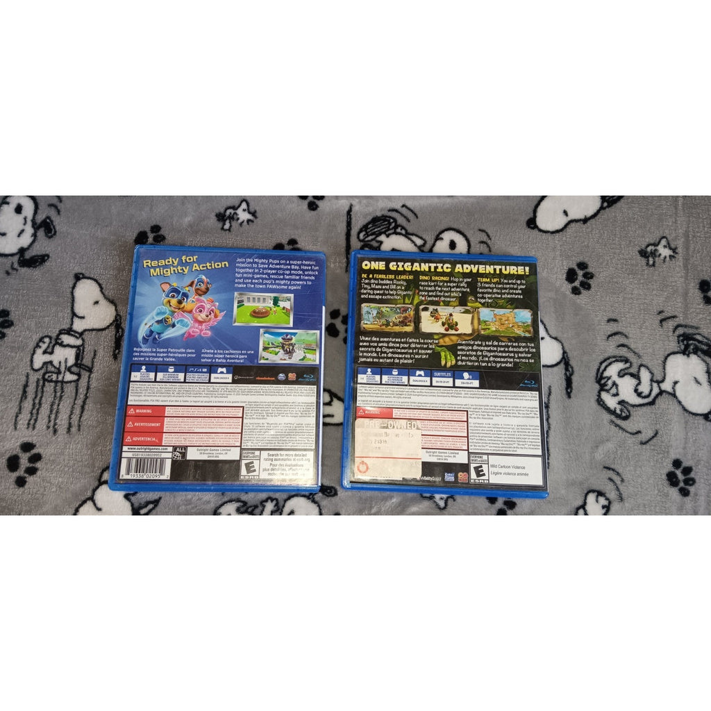 Playstation 4 Paw Patrol Mighty Pups Save Adventure Bay& Gigantosaurus The Game