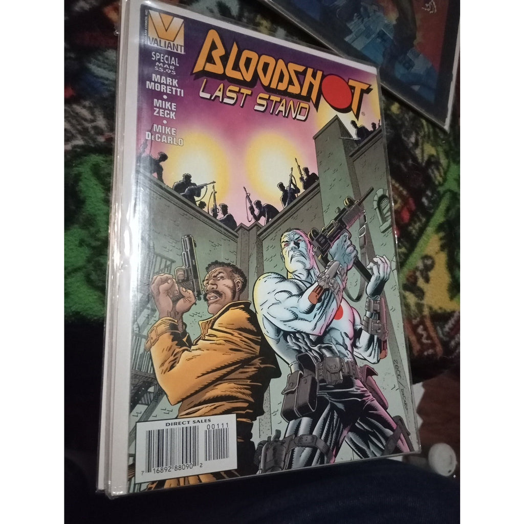 Bloodshot Comic Lot Of 9 From Valiant Comics Random Issues All NM