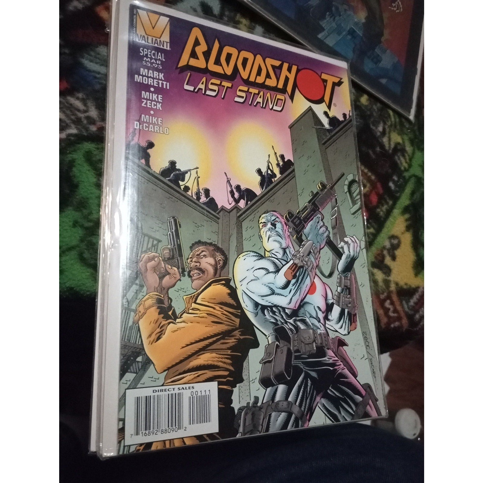 Bloodshot Comic Lot Of 9 From Valiant Comics Random Issues All NM