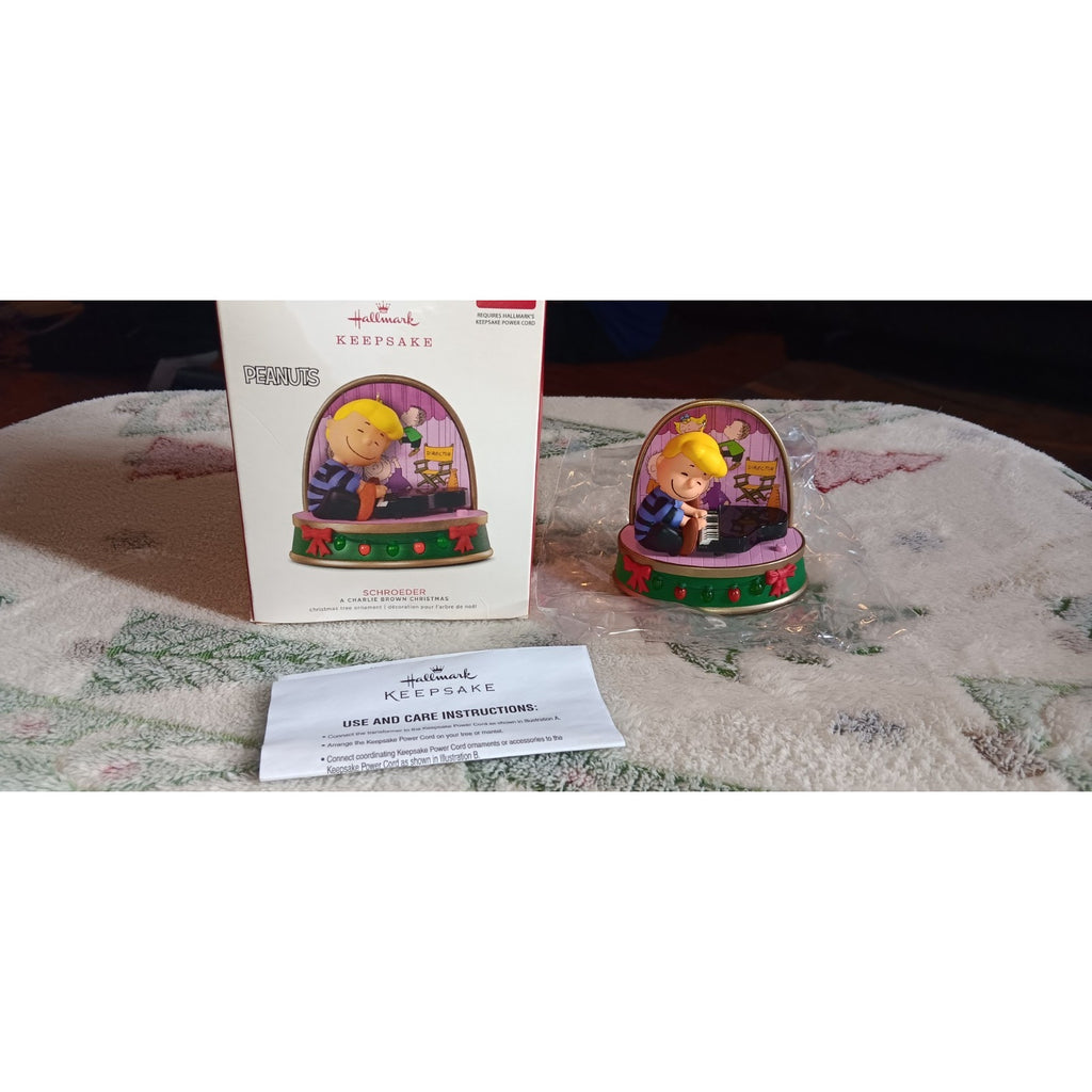Hallmark Keepsake Schroeder A Charlie Brown Christmas Holiday Tree Ornament