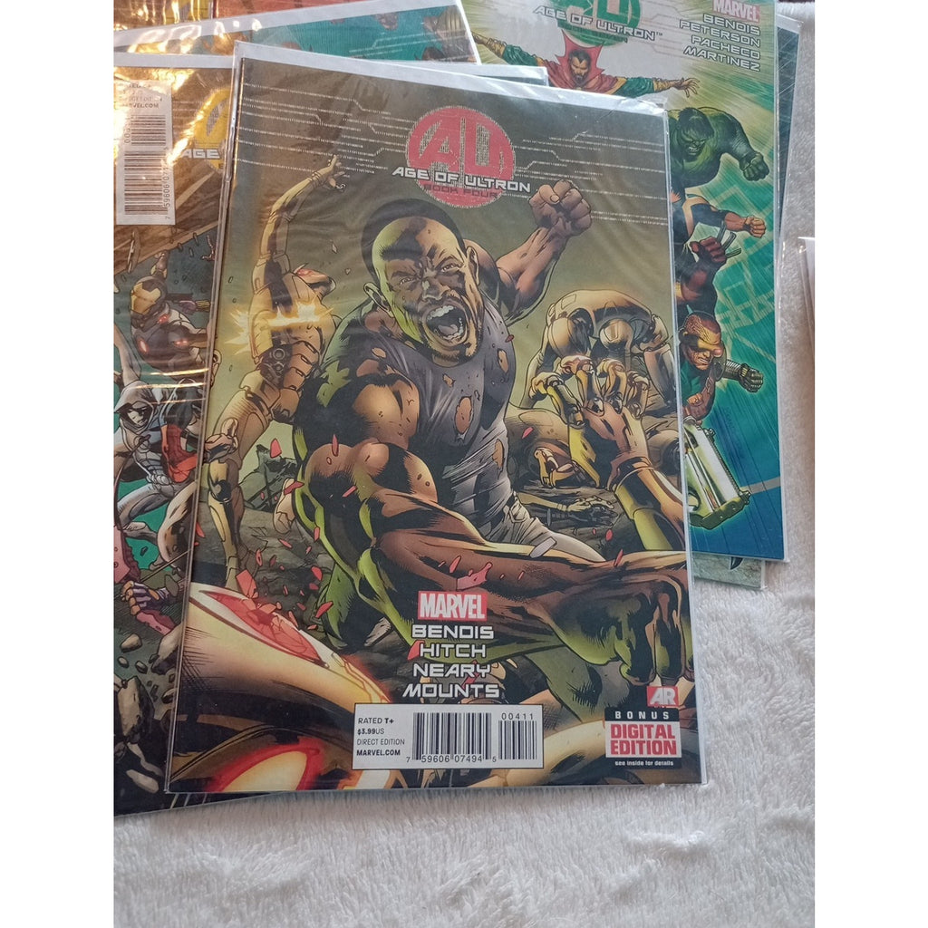 Age of Ultron #1-10 + A.1 Marvel 2013 Complete Set Vf To NM Avengers Comics