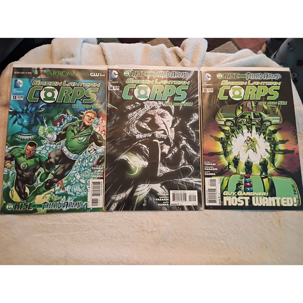 Green Lantern Corps lot 1-2,13-20 Plus Annual 1 DC New 52 2011 Lot Of 11 VF/Nm