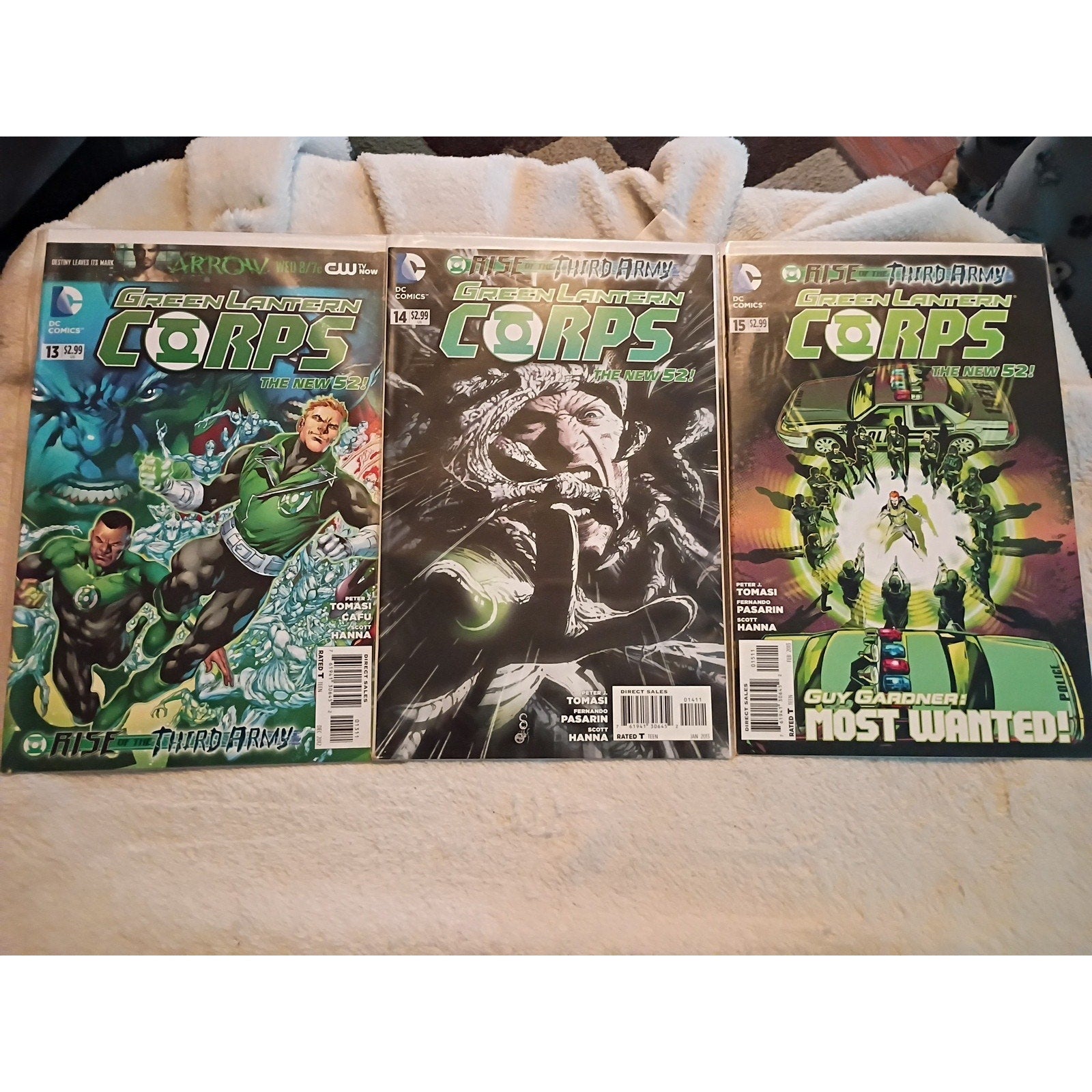 Green Lantern Corps lot 1-2,13-20 Plus Annual 1 DC New 52 2011 Lot Of 11 VF/Nm