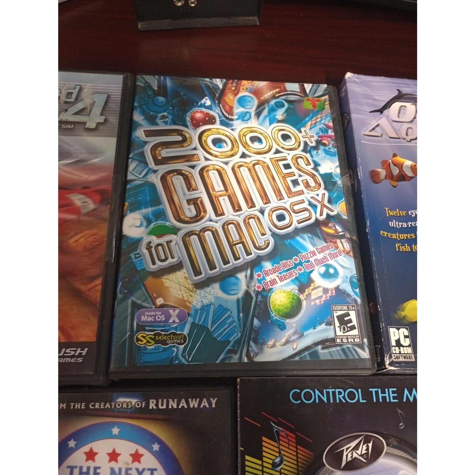 PC Games Lot Of 5 The Next Big Thing, Ocean Aquarium, Jam Party Remix,+ All Used