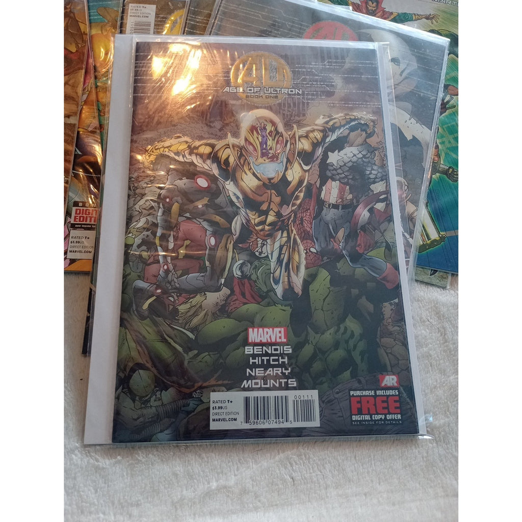 Age of Ultron #1-10 + A.1 Marvel 2013 Complete Set Vf To NM Avengers Comics