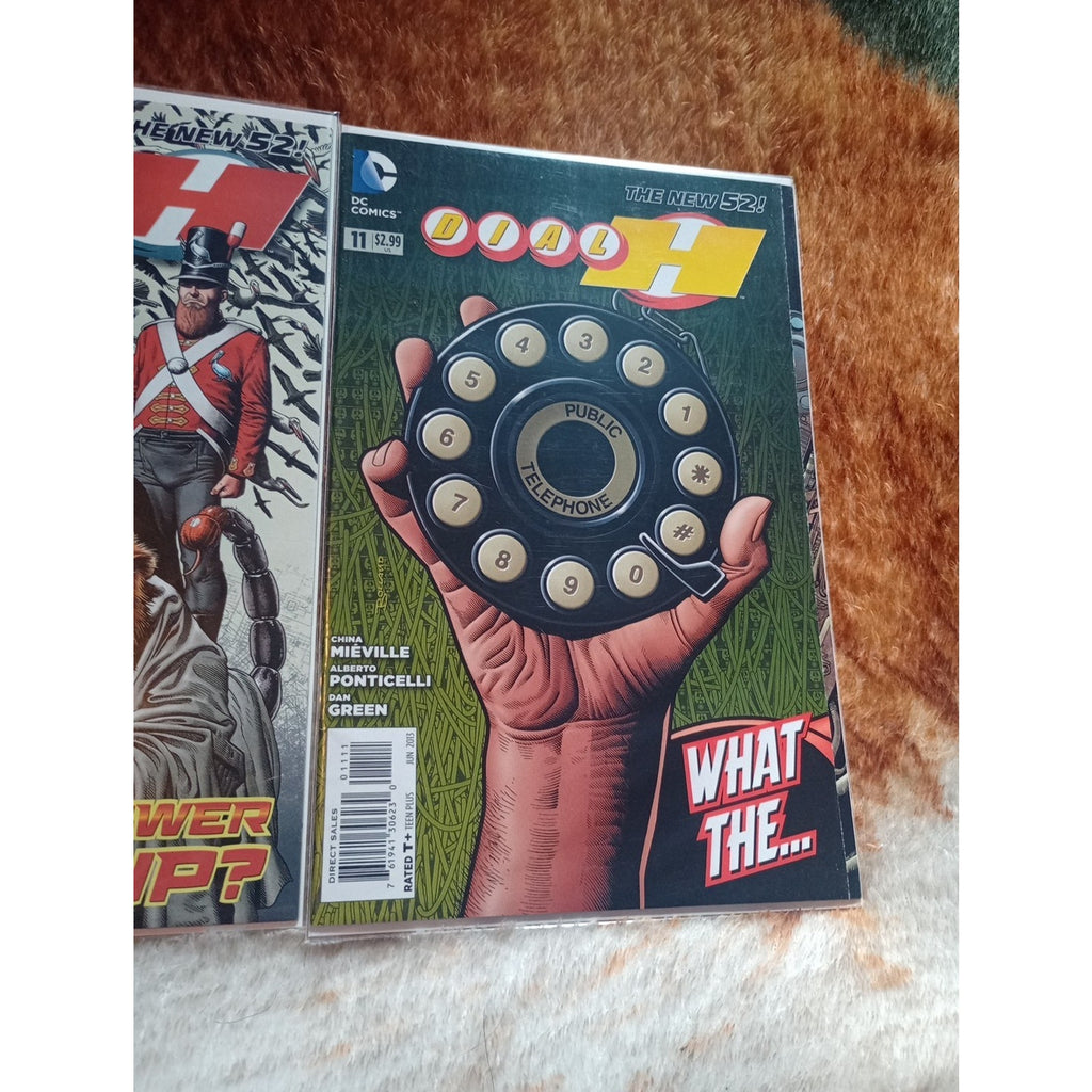 Dial H #'s 1-2, And 11 New 52 2012 High Grade DC Comic Books VF To NM Lot Of 3