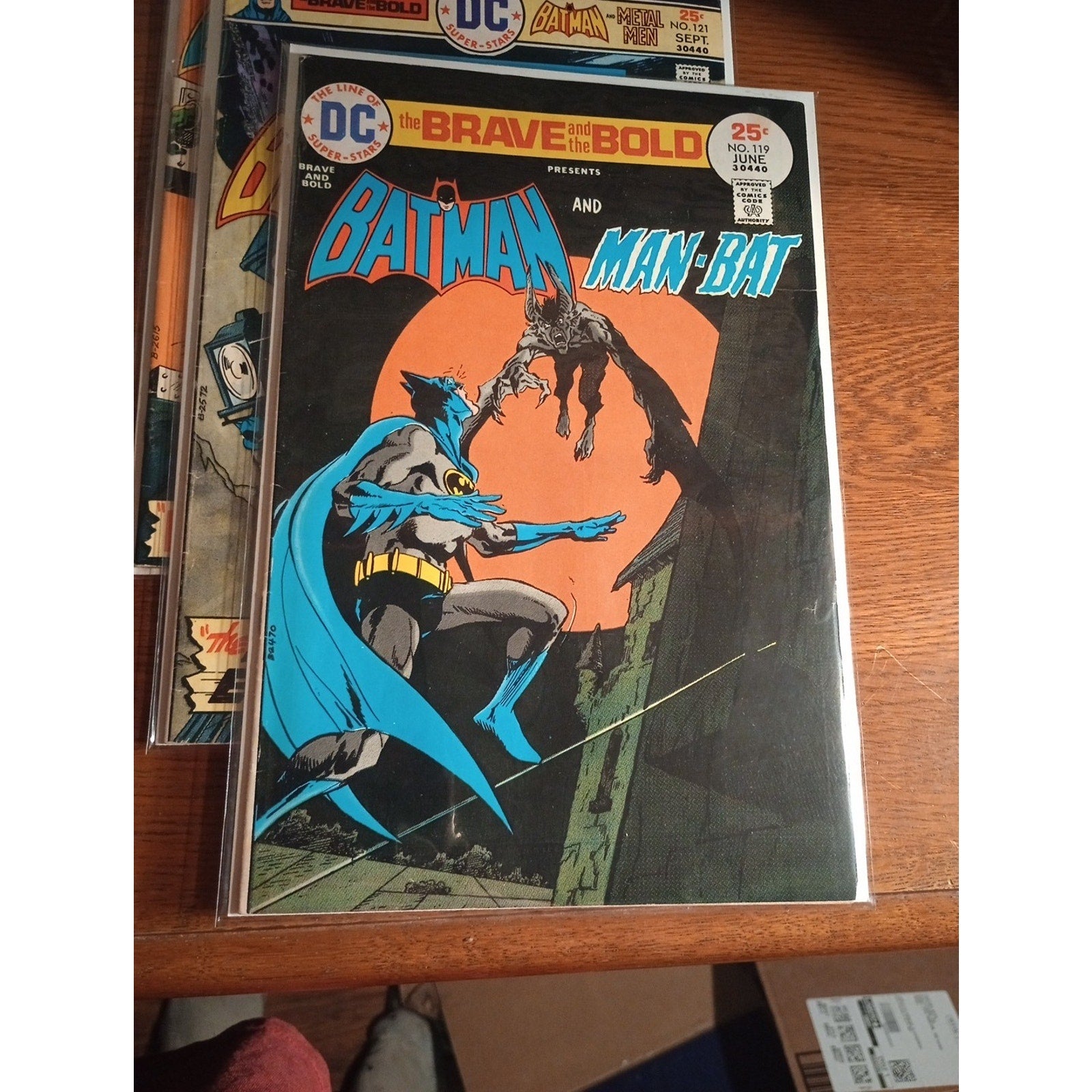 Batman The Brave and the Bold Lot Of 4 #110, 119, 121, 122 (DC Comics 1975) FN