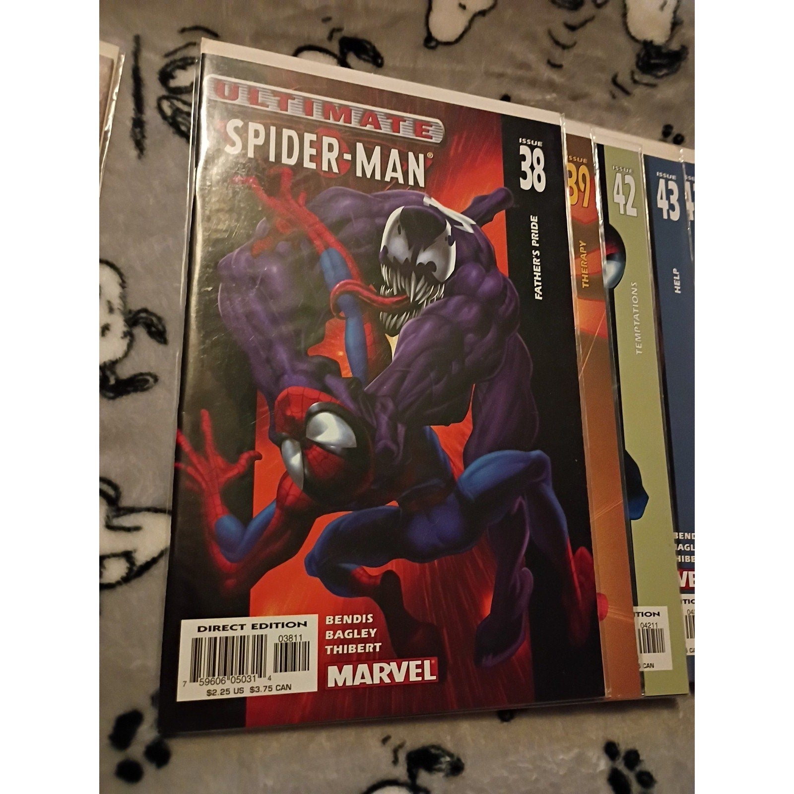 Ultimate Spider-Man #25, 37, 38, 39, 42, 43, 44, 45,48 Lot Of 9 Marvel Vf To NM