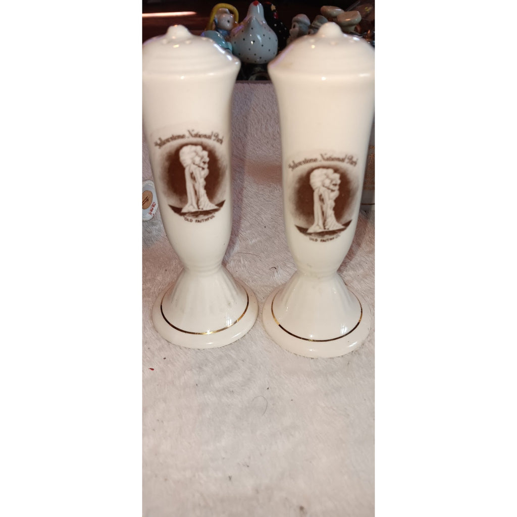 Lot Of 5 Souvenir Salt And Pepper Shakers