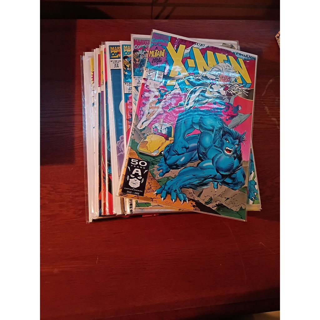Lot of 13 X-Men comics #1-102 VF To NM Magneto Longshot Rogue Gambit Wolverine