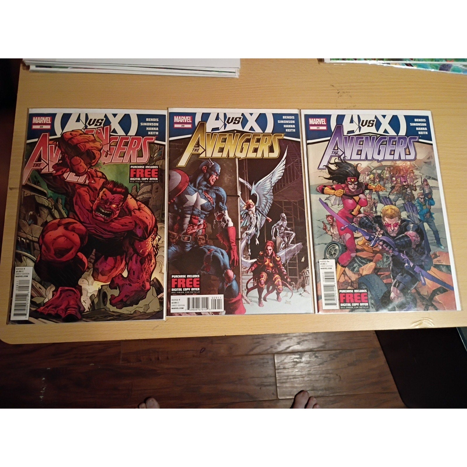 Avengers #17-34 Vol. 4 2011 Marvel Comics Lot Of 19 Full Run Comic Book VF To NM