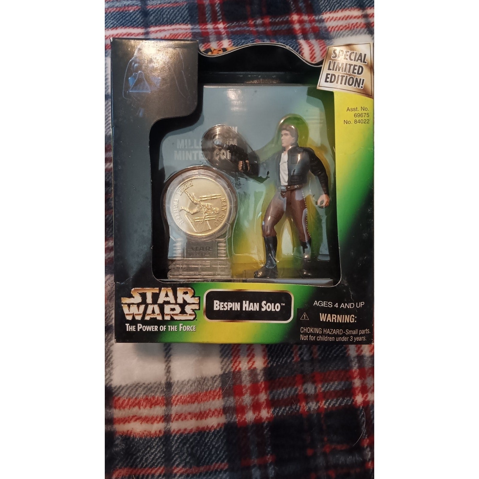 Star Wars: 1997 The Power of the Force: Bespin Han Solo Coin Collection NIP