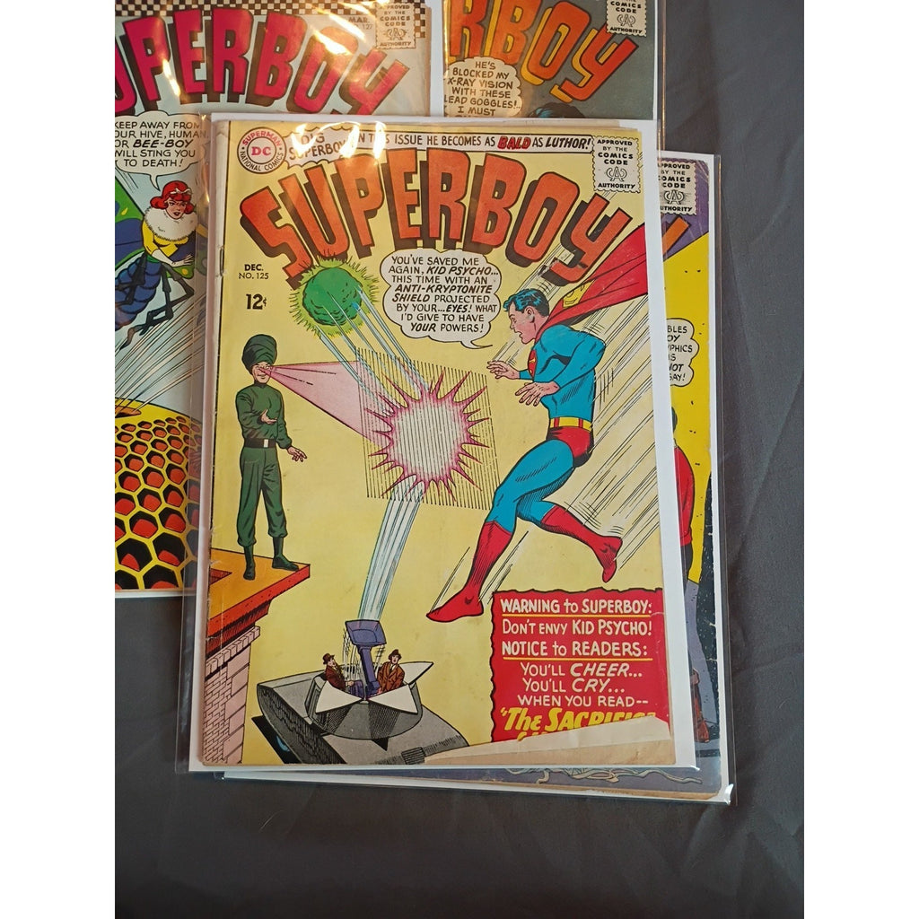 Superboy 122 123 125 127 148 158 159 Gd To Gd+ DC Comics 1965-12¢ To 15¢ Comics