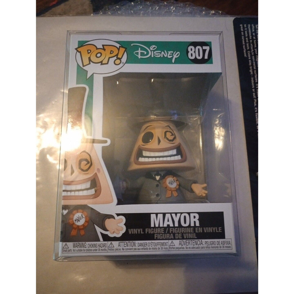 Funko POP! Nightmare Before Christmas Figure MAYOR (Diamond Collection) #807 *NM