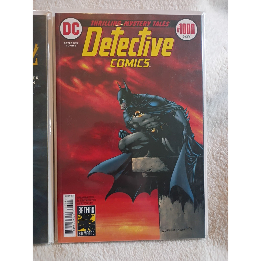 2 Batman Books DETECTIVE COMICS #1000 1970s VARIANT 1, The Poison Tomorrow NM